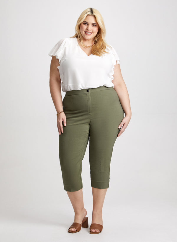 Laura Signature Fit Bengaline Capris