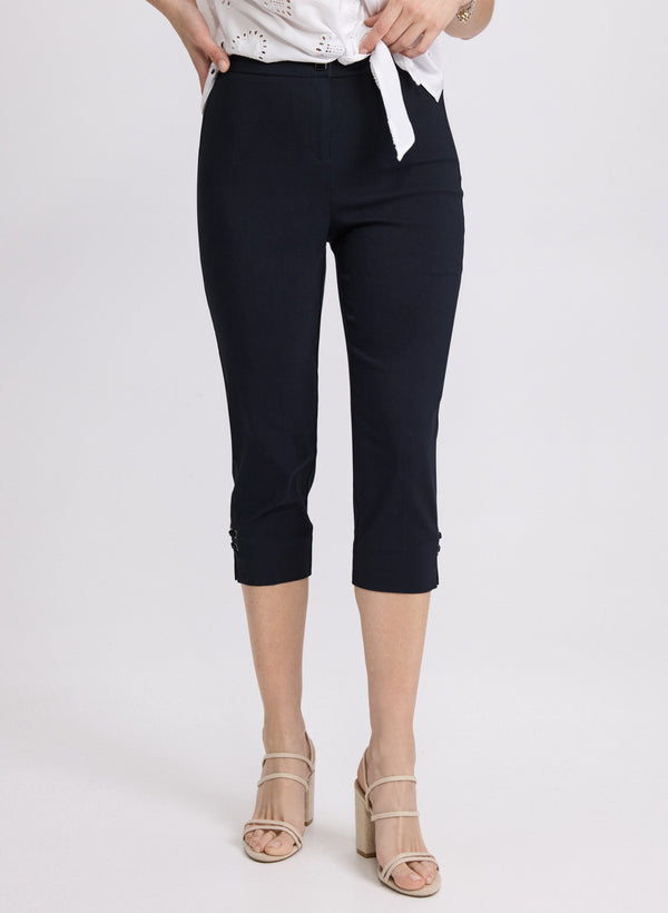 laura Signature Fit Bengaline Capris