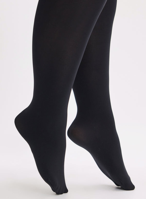 Laura Silks - Plus Size Opaque Tights