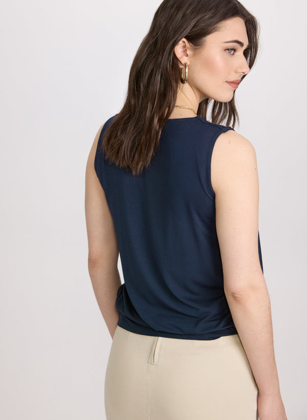 Laura Sleeveless Beaded Top