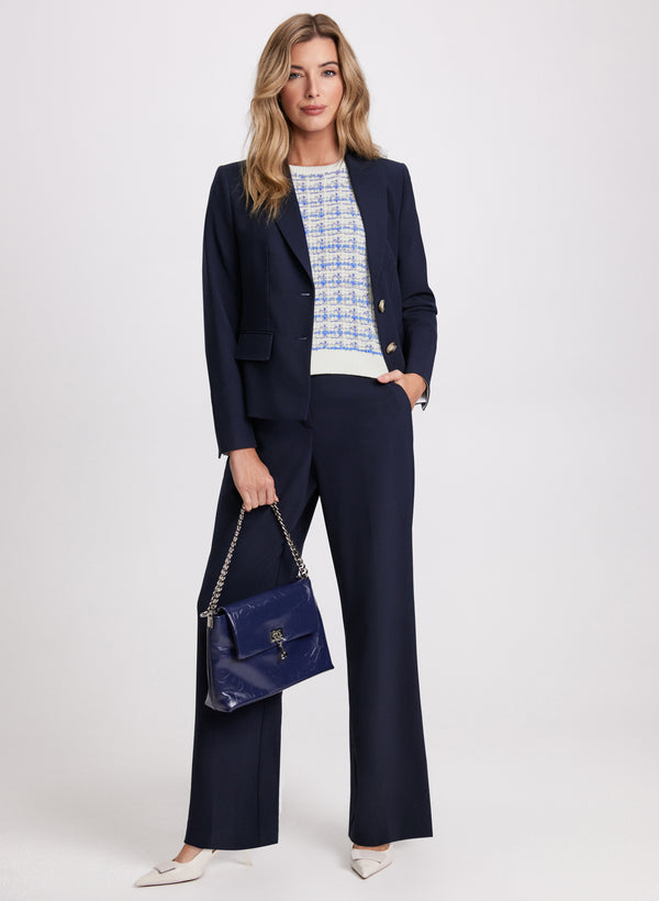 Laura Sleeveless Bouclé Knit Sweater