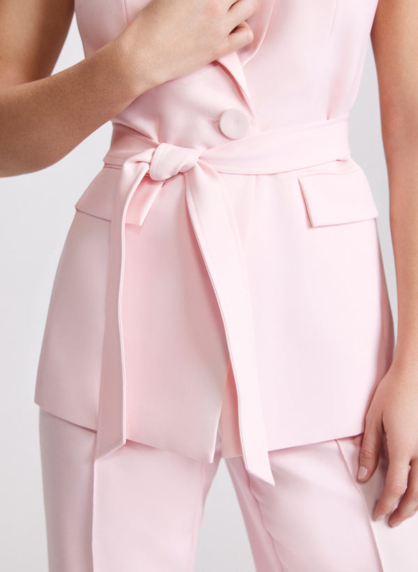 Laura Sleeveless Long Vest