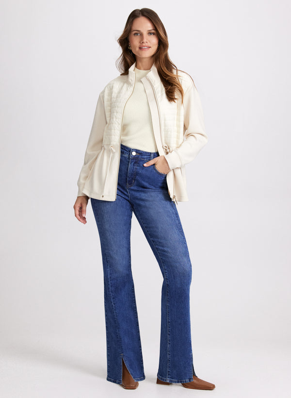 Laura Sleeveless Mock Neck Sweater