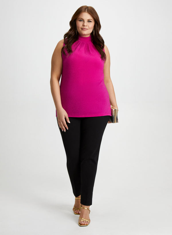 laura Sleeveless Top & Stud Detail Pants