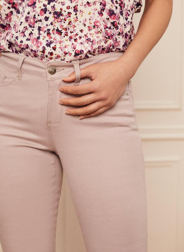 Laura Slim Leg Denim Capris