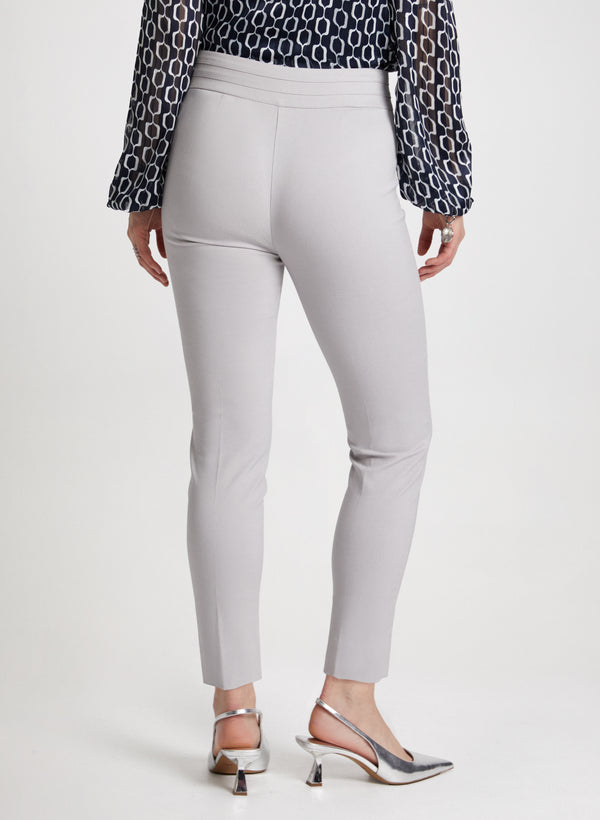 Laura Slim Leg Pull-on Bengaline Pants
