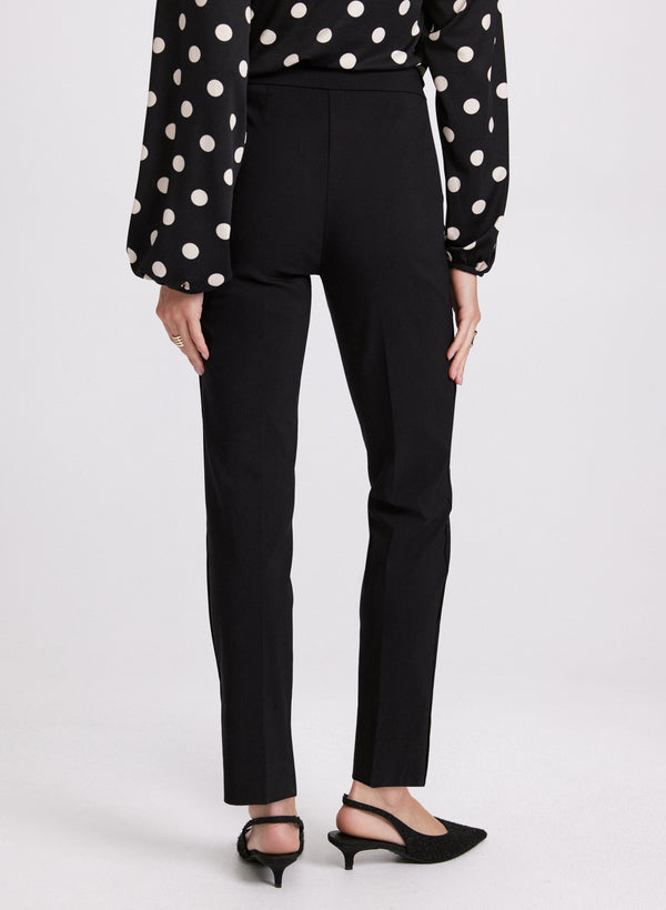 Laura Slim Pull-On Ankle Pants
