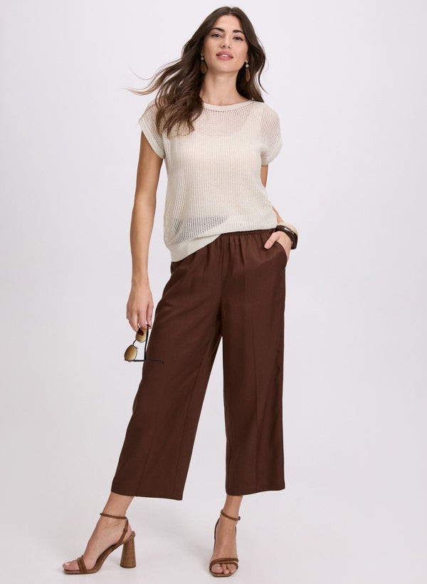 Laura Smocked Waist Culottes