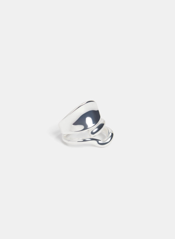 laura Smooth Abstract Ring