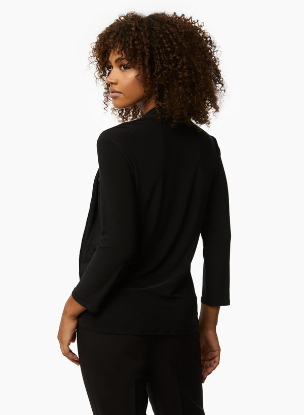 Laura Snake Print Fooler Top