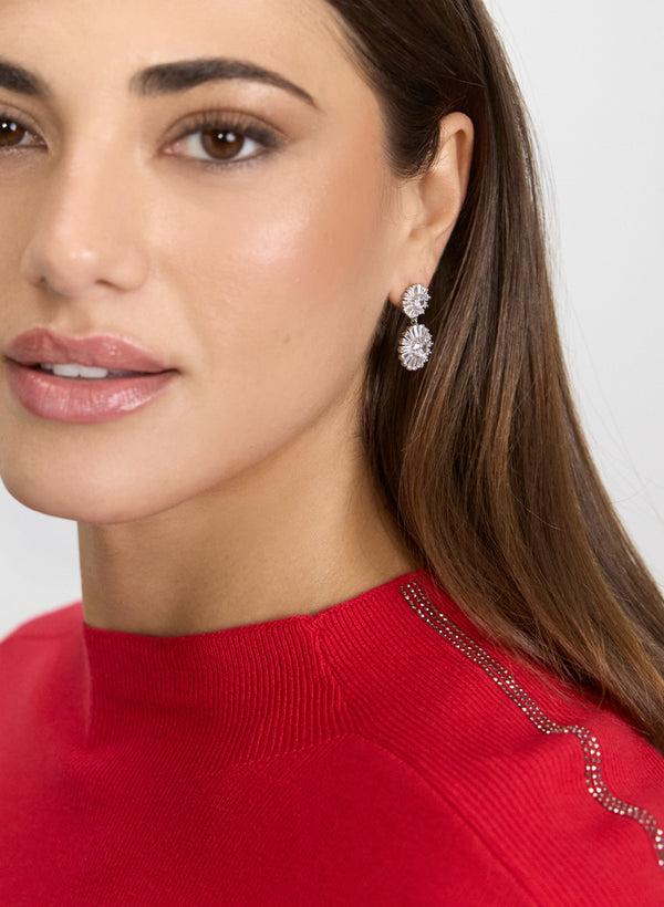 Laura Snowflake-Shaped Earrings