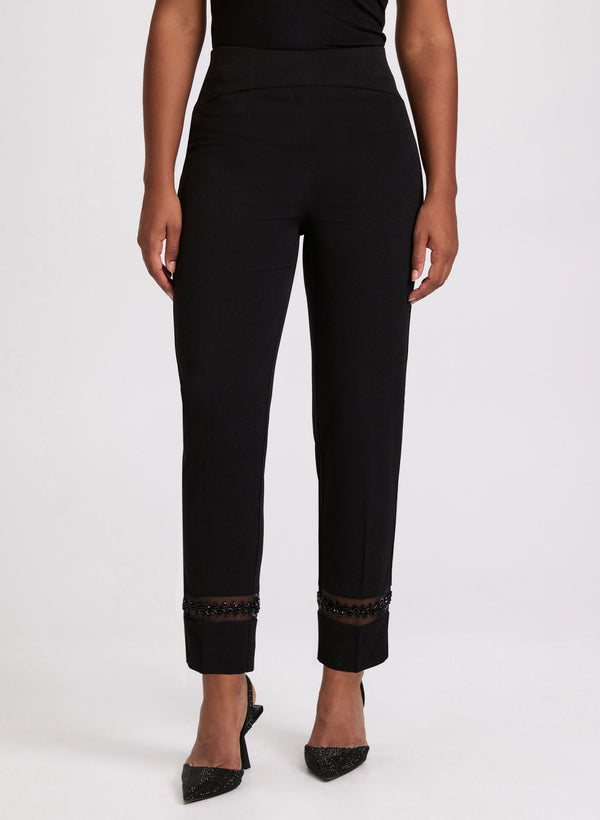 Laura Sofia Crepe Pants - Short