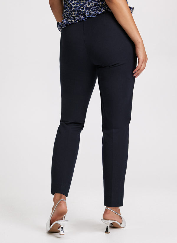 Laura Sofia Darted Slim Leg Pants - Regular