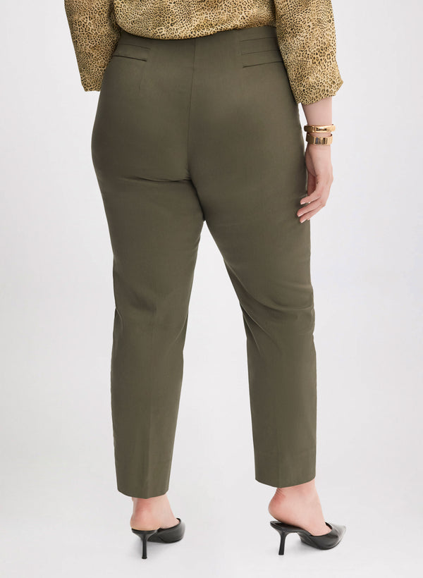 Laura Sofia Pull-On Slim Leg Pants - Regular