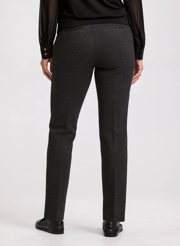 Laura Sofia Pull-On Slim-Leg Pants - Regular