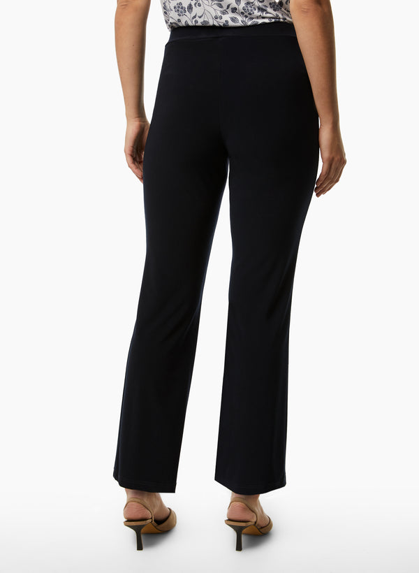 Laura Sofia Pull-On Straight-Leg Pants - Regular