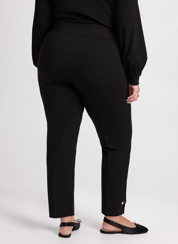 Laura Sofia Slim-Leg Pants - Regular