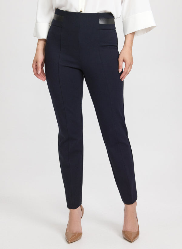 Laura Sofia Slim-Leg Pants