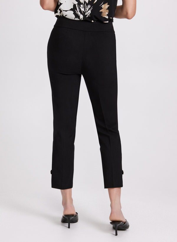 Laura Sofia Slim-Leg Pants - Short