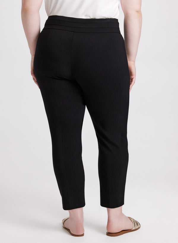 Laura Sofia Slim-Leg Pants - Short