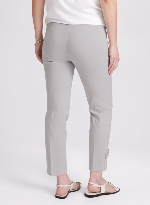 Laura Sofia Slim-Leg Pants - Short