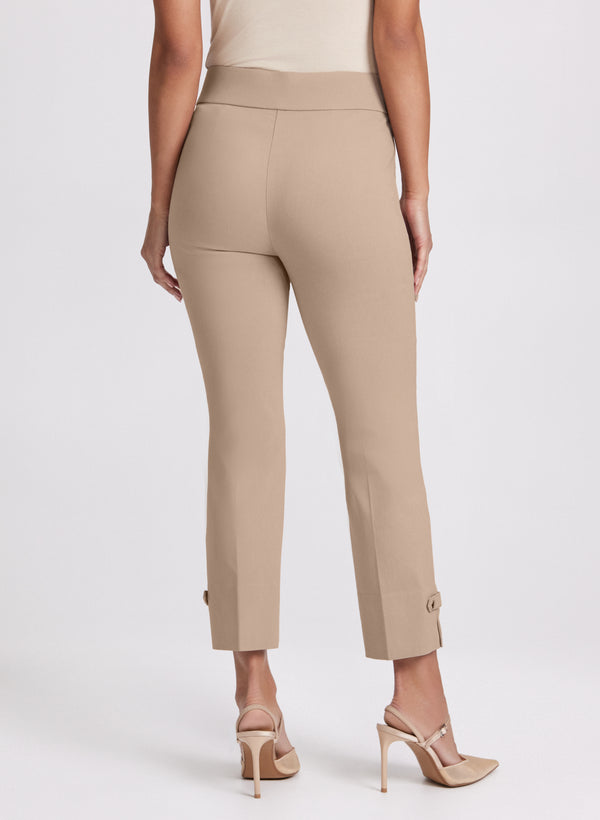 Laura Sofia Slim-Leg Pants - Short
