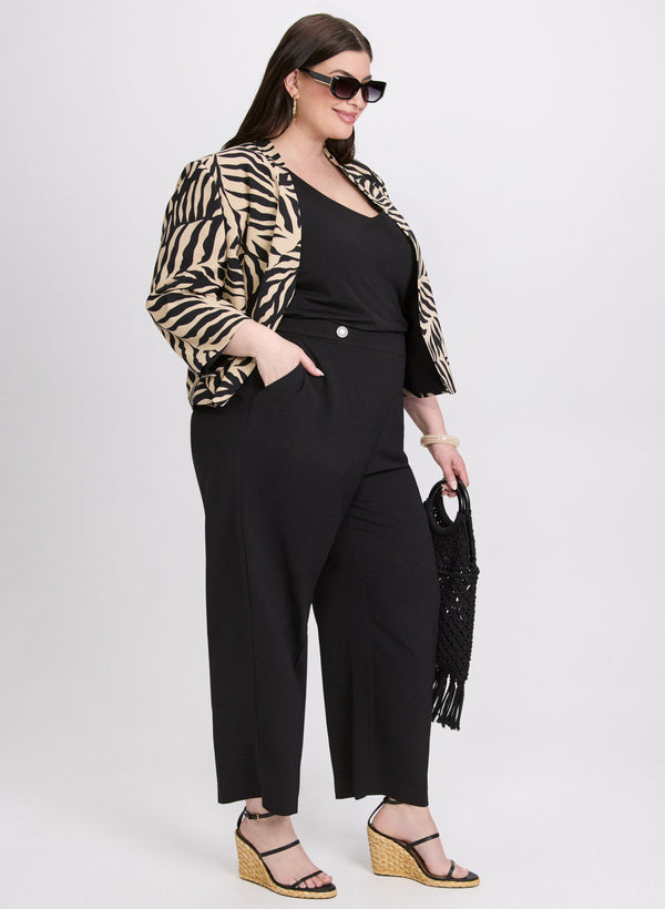 Laura Sofia Straight-Leg Pants