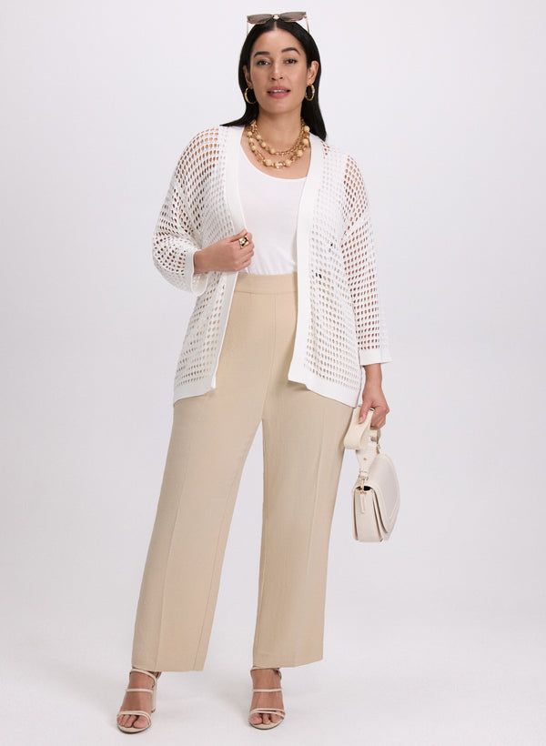 Laura Sofia Straight-Leg Pants