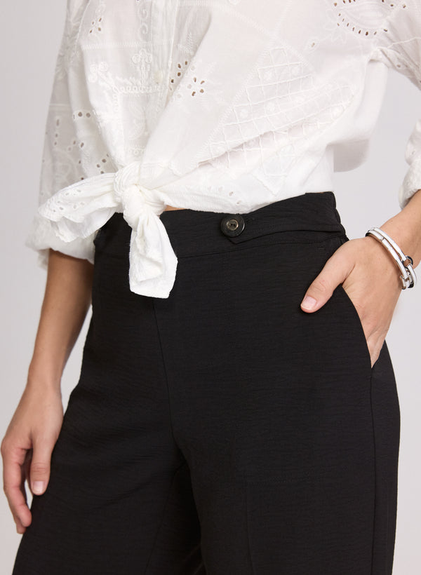 Laura Sofia Straight-Leg Pants