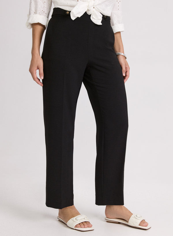 laura Sofia Straight-Leg Pants