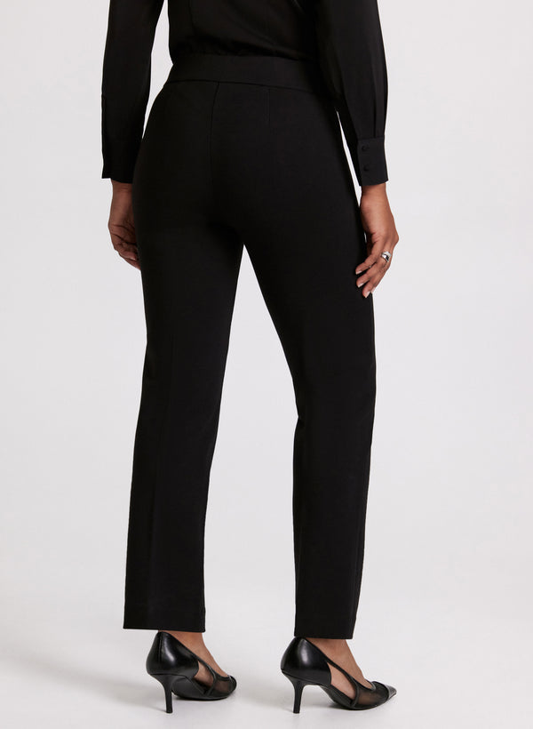Laura Sofia Straight-Leg Pants