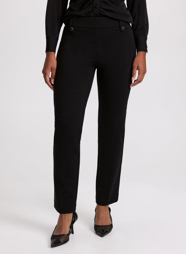 laura Sofia Straight-Leg Pants