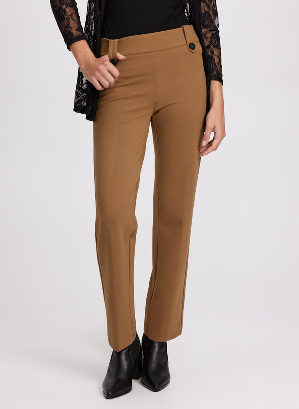 laura Sofia Straight-Leg Pants