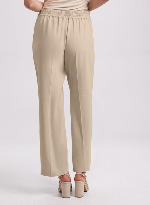 Laura Sofia Straight-Leg Pants
