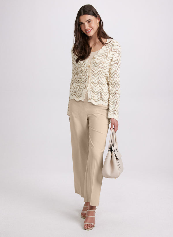 Laura Sofia Straight-Leg Pants