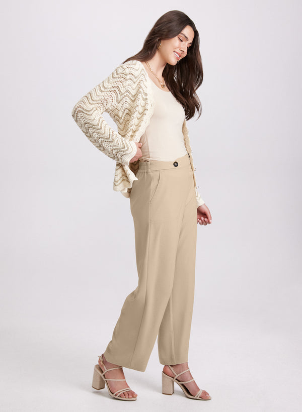 Laura Sofia Straight-Leg Pants