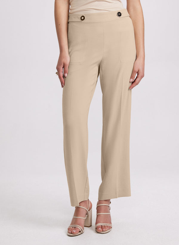 laura Sofia Straight-Leg Pants