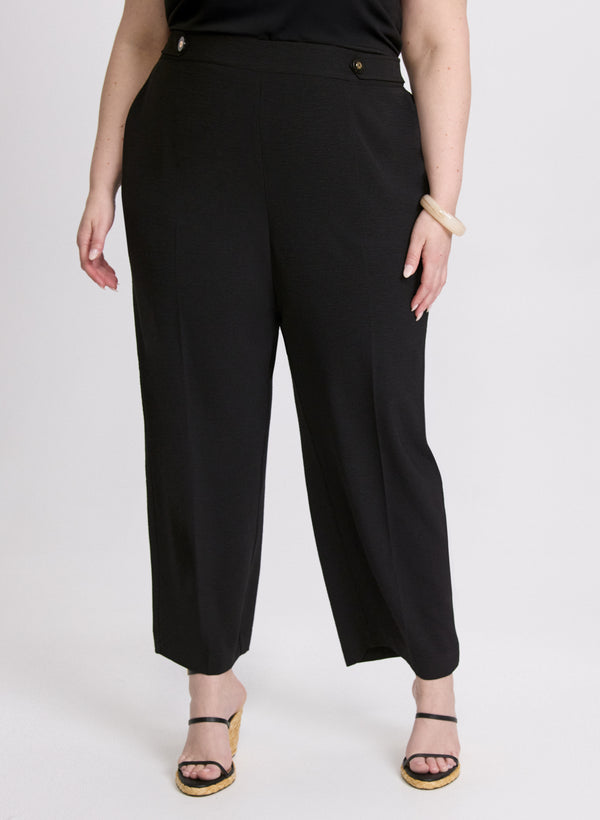 laura Sofia Straight-Leg Pants