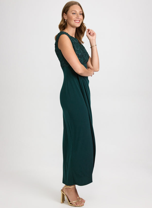 Laura Soutache Detail Dress