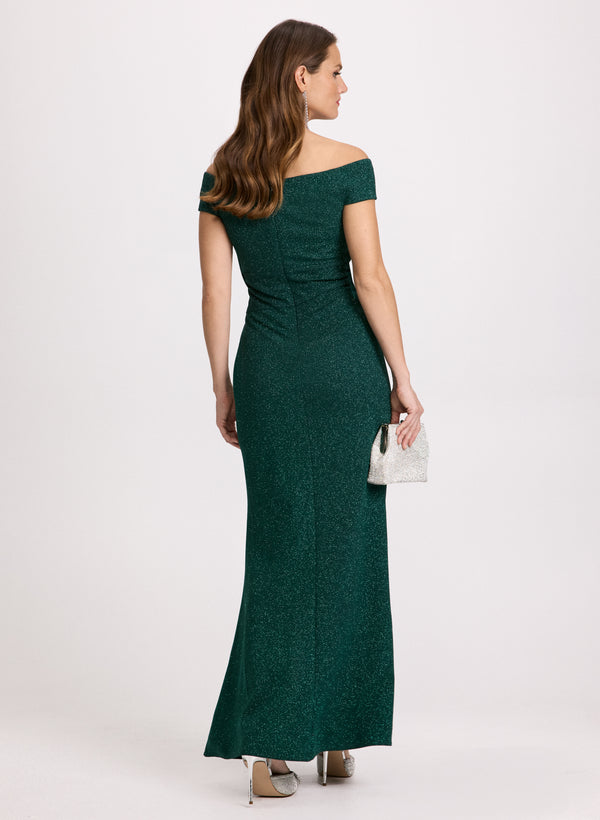 Laura Sparkling Off-The-Shoulder Dress