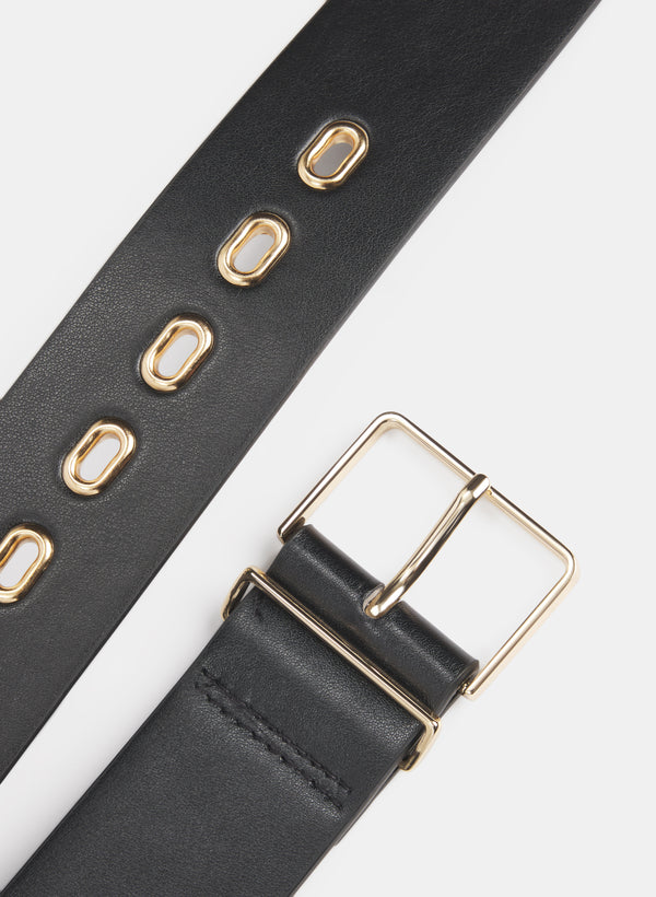 Laura Square Buckle Belt