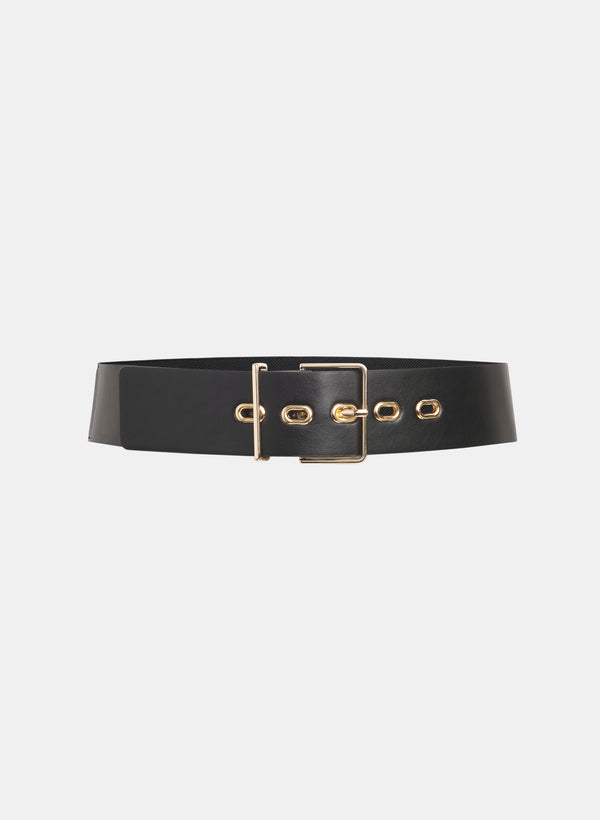 laura Square Buckle Belt