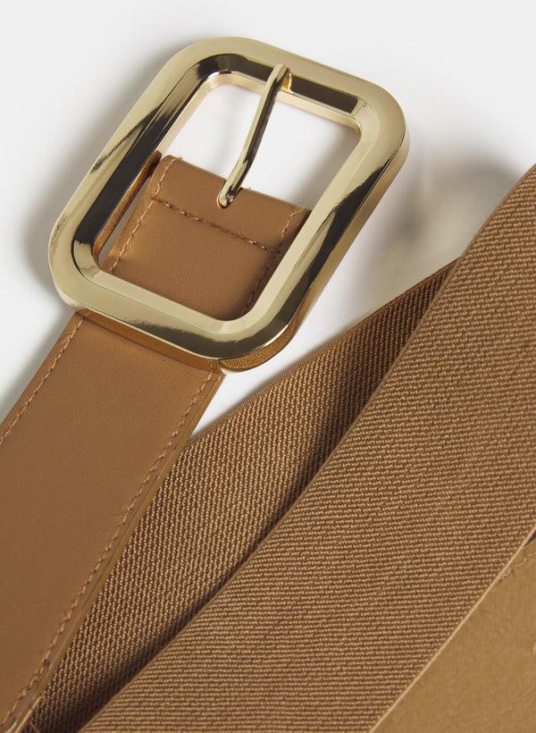 Laura Square Buckle Belt