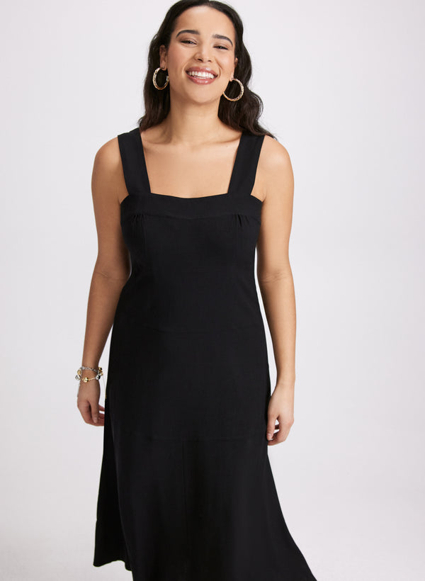 Laura Square Neck Midi Dress