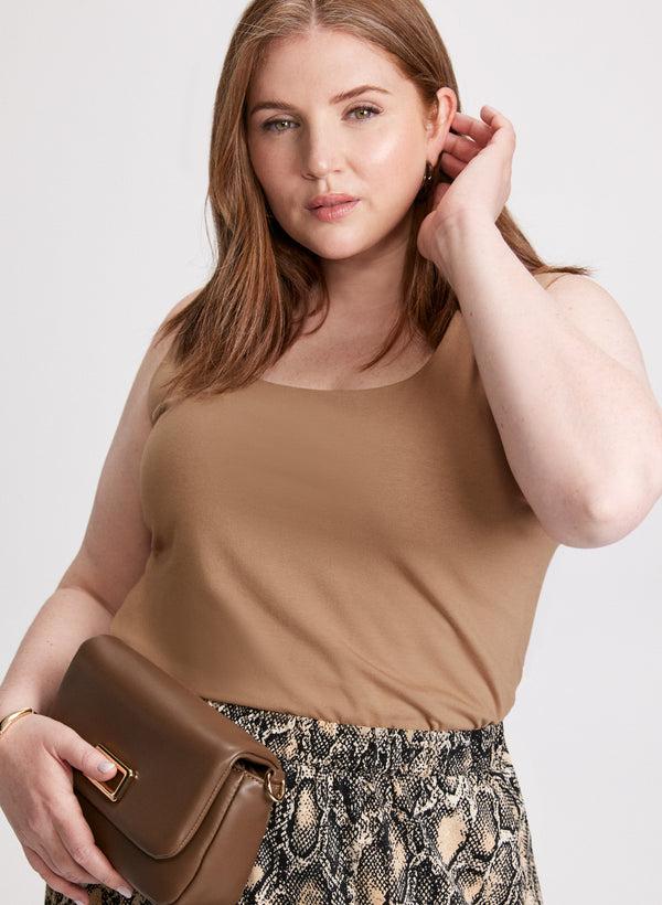 laura Square Neck Tank Top