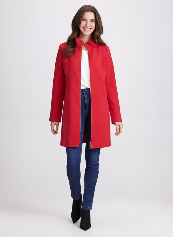 Laura Stand Collar Coat