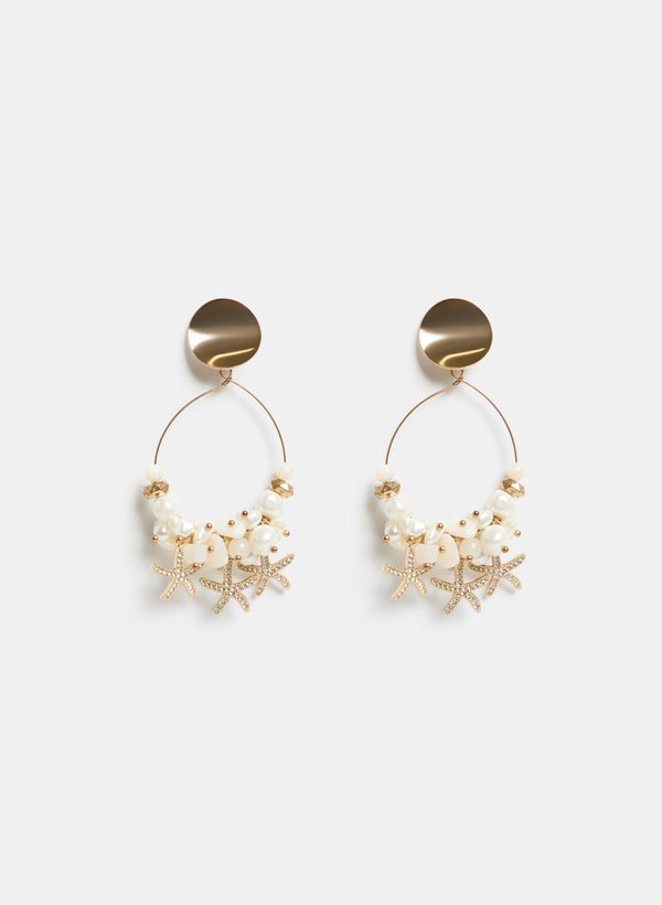 Laura Starfish Drop Earrings