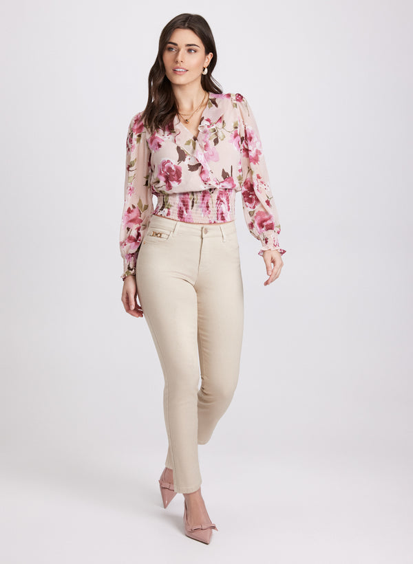 Laura Straight-Leg Ankle Jeans