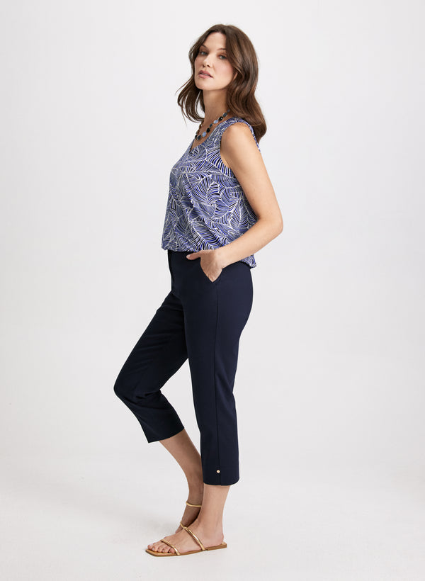 Laura Straight-Leg Capris