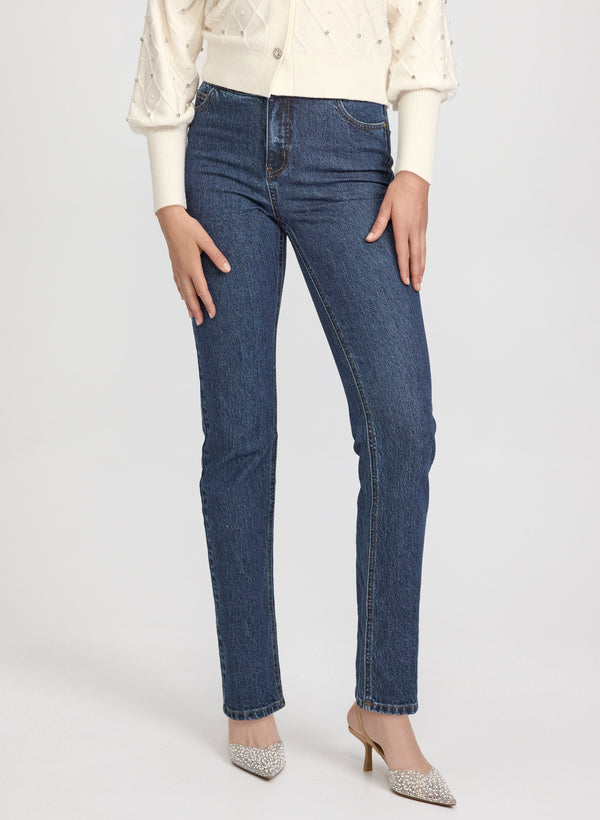 laura Straight-Leg Jeans